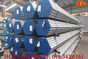 Thép ống mạ kẽm D126.8 x 2.0