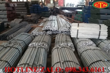 Thép tròn đặc S45C: F 130 x 6000