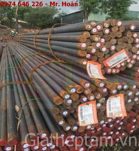 Thép tròn đặc S45C: F 28 x 6000