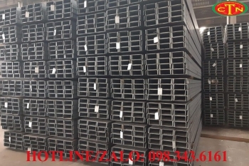 Thép hình U 140 x 58 x 4.9 x 6m
