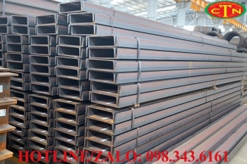 Thép hình U 150 x 75 x 6.5 x 12m