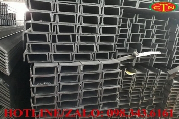 Thép hình U 400 x 100 x 10.5 x 12m