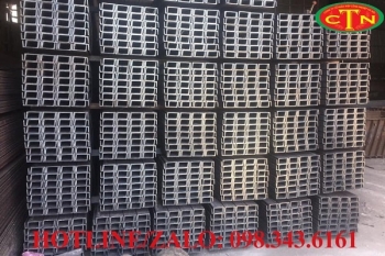 Thép hình U 100 x 50 x 5 x 6m