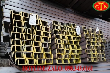 Thép hình U 250 x 90 x 9 x 13 x 12m - HQ